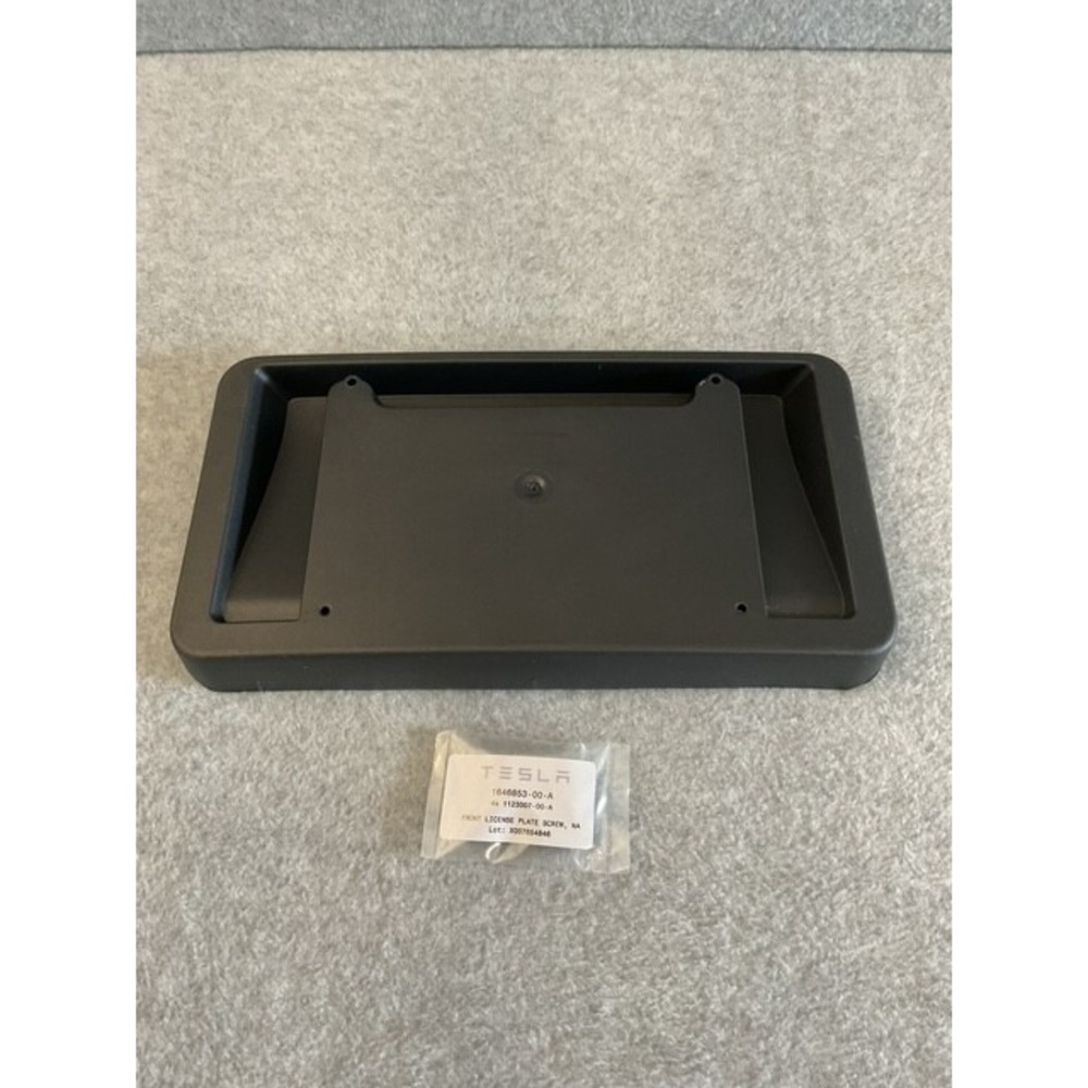 OEM 2020-2024 Tesla Model Y Front License Plate Bracket Holder 1493090-00-A